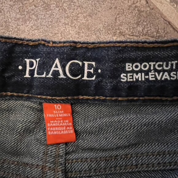 Boys Children's Place Bootcut jeans, size 10 slim - Picture 4 of 4